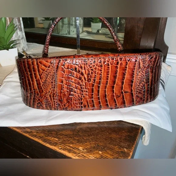 NWOT BRAHMIN SMALL BEKKA SHOULDER BAG HANDBAG PECAN MELBOURNE Retail $295 - Picture 5 of 13